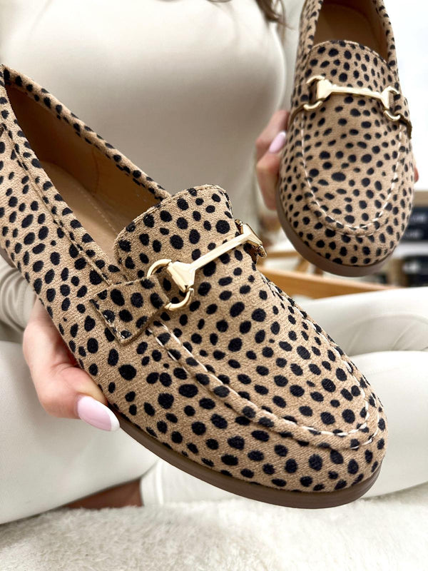 Ženske cipele - mokasine G019 - LEOPARD