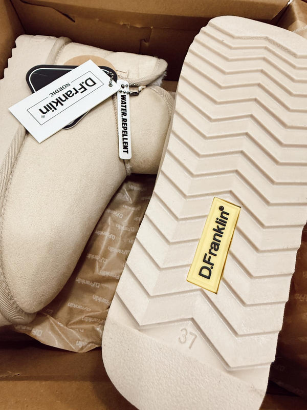 Ženske VODOODBOJNE šunjalice F983 - D.FRANKLIN LOW BASIC WATER REPELLENT BEIGE - BEŽ