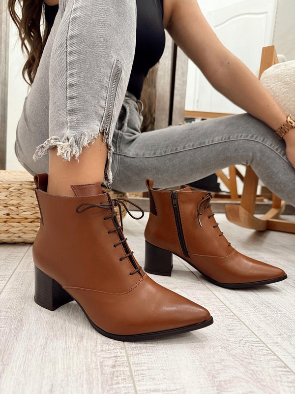 Kožne polučizme F588 - BELEZZA SCARPE - KAMEL