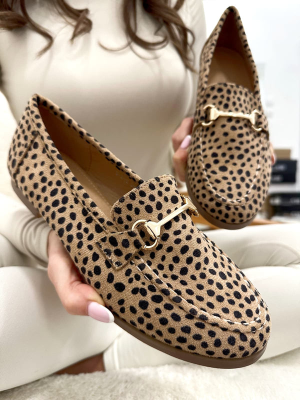 Ženske cipele - mokasine G019 - LEOPARD