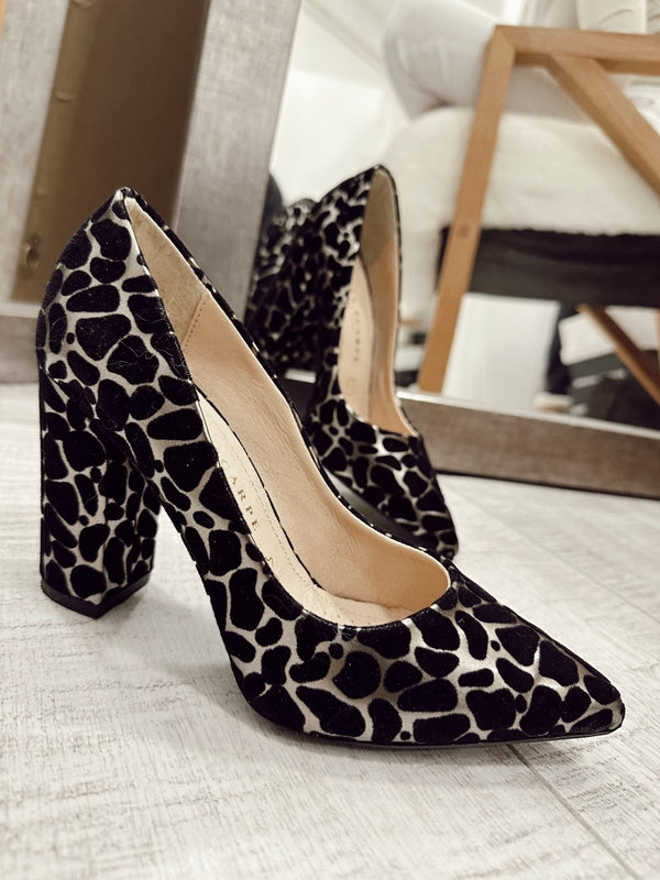 Kožne štikle F956 - BELEZZA SCARPE - CRNA