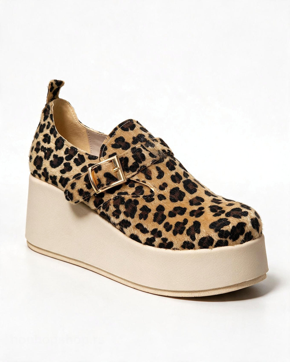 Ženske cipele na platformu G583 - LEOPARD
