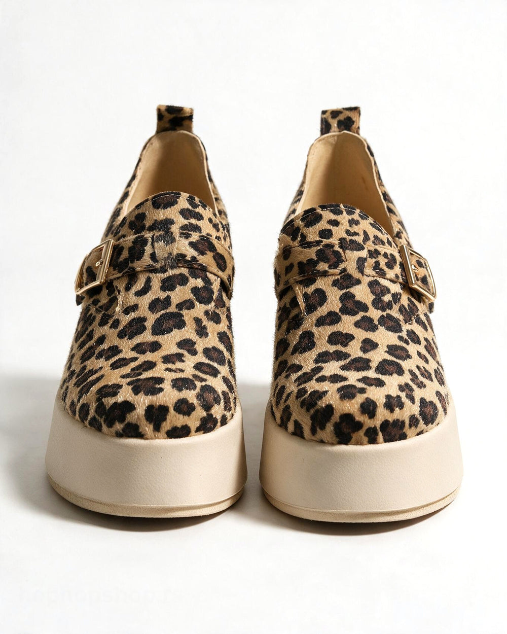 Ženske cipele na platformu G583 - LEOPARD