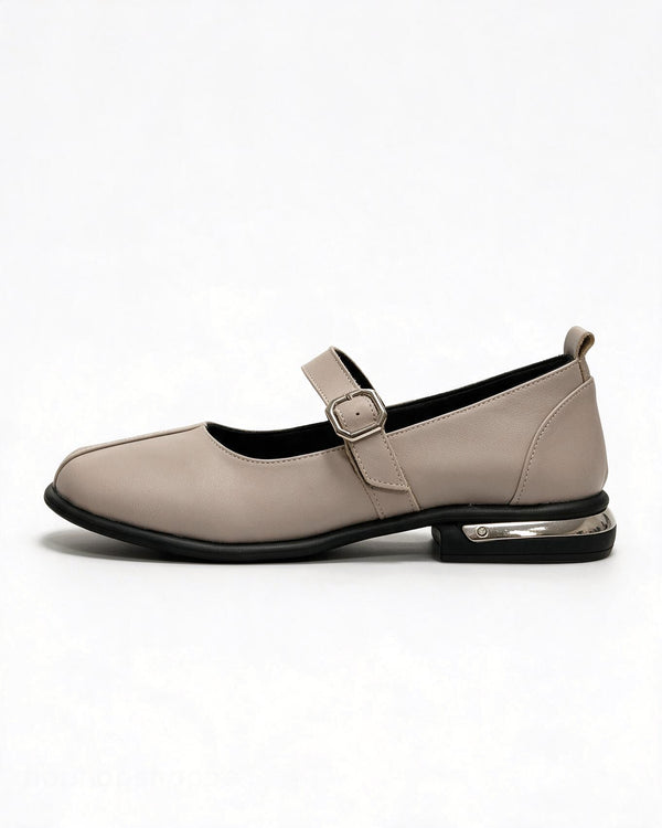Kožne cipele G604 - NIMED ANATOMSKE - TAUPE