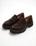 Kožne cipele - mokasine G644 - ATO SHOES - SMEĐA