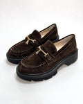 Kožne cipele - mokasine G645 - ATO SHOES - SMEĐA