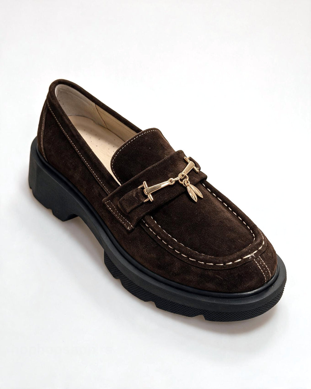 Kožne cipele - mokasine G645 - ATO SHOES - SMEĐA