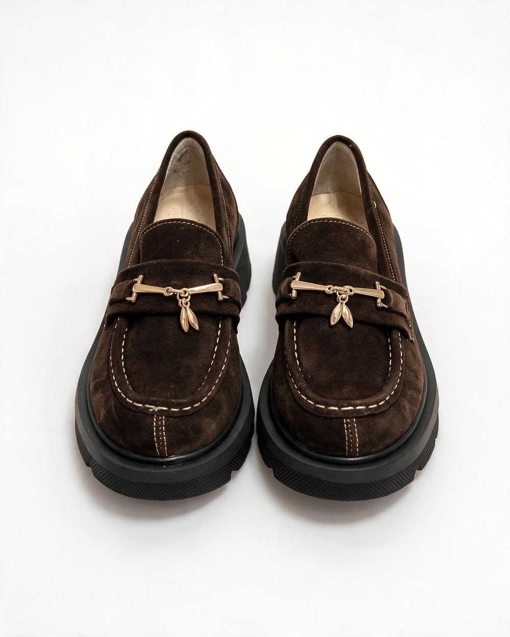 Kožne cipele - mokasine G645 - ATO SHOES - SMEĐA