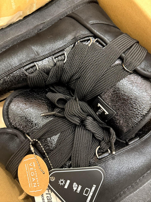 Ženske polučizme F984 - D.FRANKLIN NORDIC SHINY BLACK - CRNA