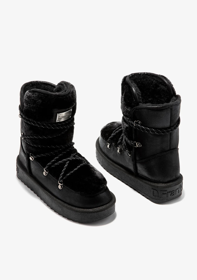 Ženske polučizme F987 - D.FRANKLIN NORDIC TRK FUR BLACK - CRNA