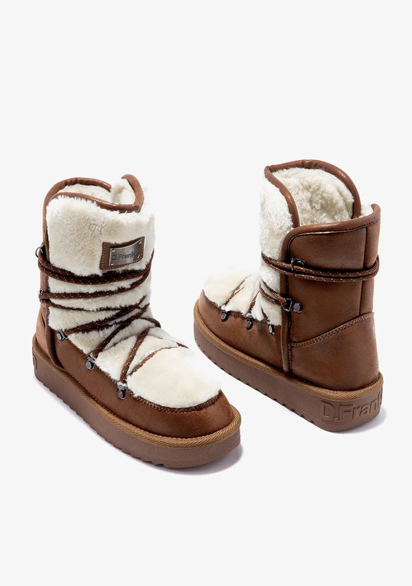Ženske polučizme F987 - D.FRANKLIN NORDIC TRK FUR CAMEL - KAMEL