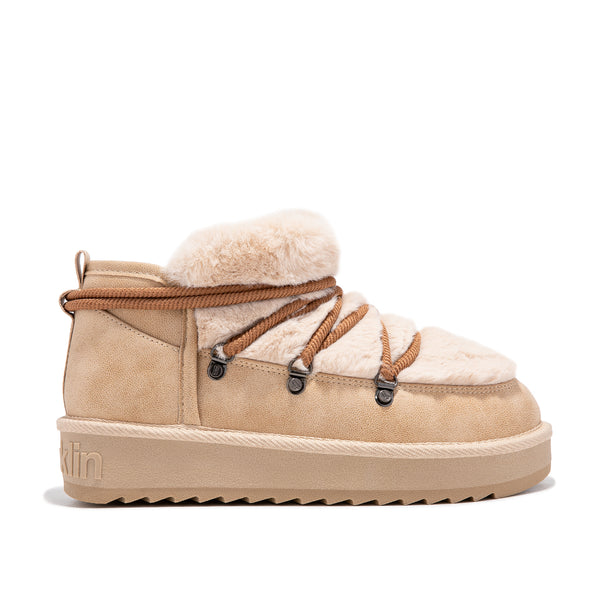 Gležnjače D.Franklin Nordic Trk Fur Low Beige G637 - BEŽ