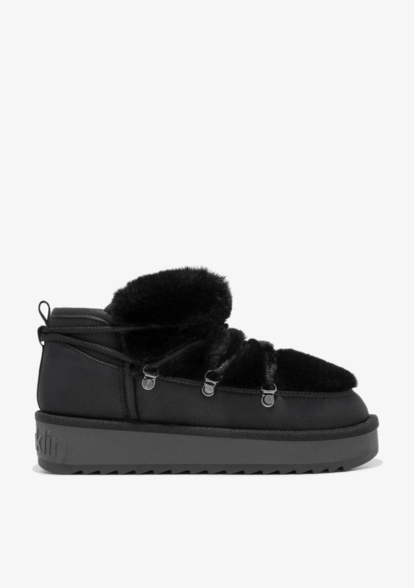 Ženske polučizme F989 - D.FRANKLIN NORDIC FUR - BLACK - CRNA