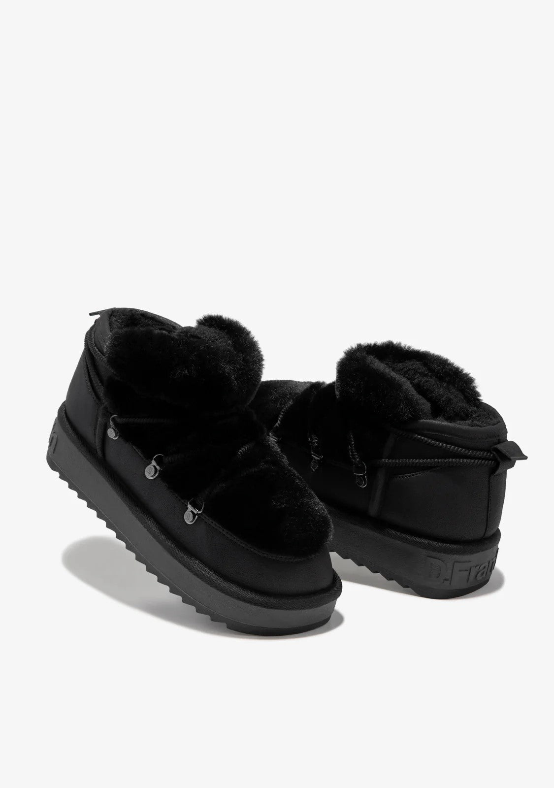 Ženske polučizme F989 - D.FRANKLIN NORDIC FUR - BLACK - CRNA