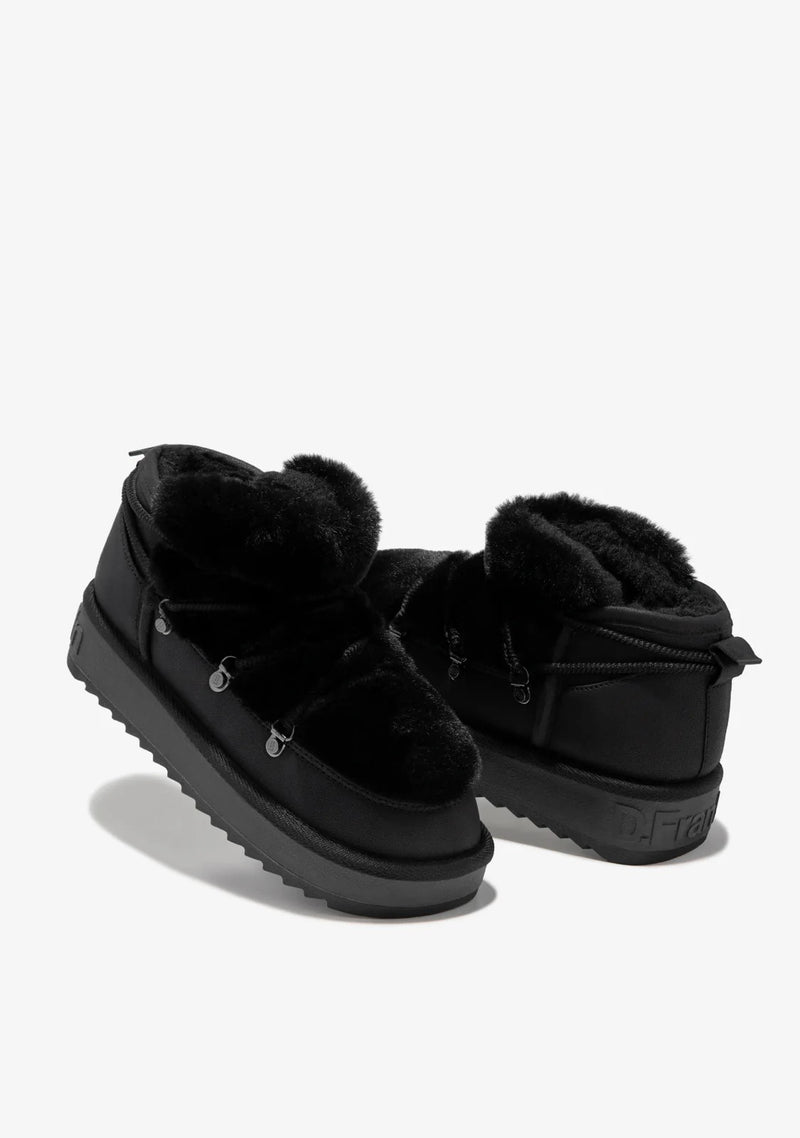 Ženske polučizme F989 - D.FRANKLIN NORDIC FUR - BLACK - CRNA