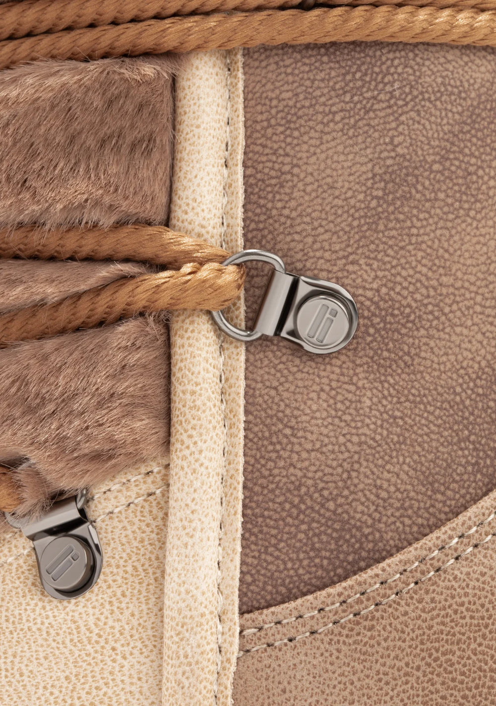 Ženske čizme D.Franklin Nordic Trk Fur Gradient Taupe G710 - TAUPE