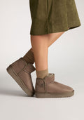 Ženske VODOODBOJNE šunjalice F983 - D.FRANKLIN LOW BASIC WATER REPELLENT TAUPE - TAMNO BEŽ