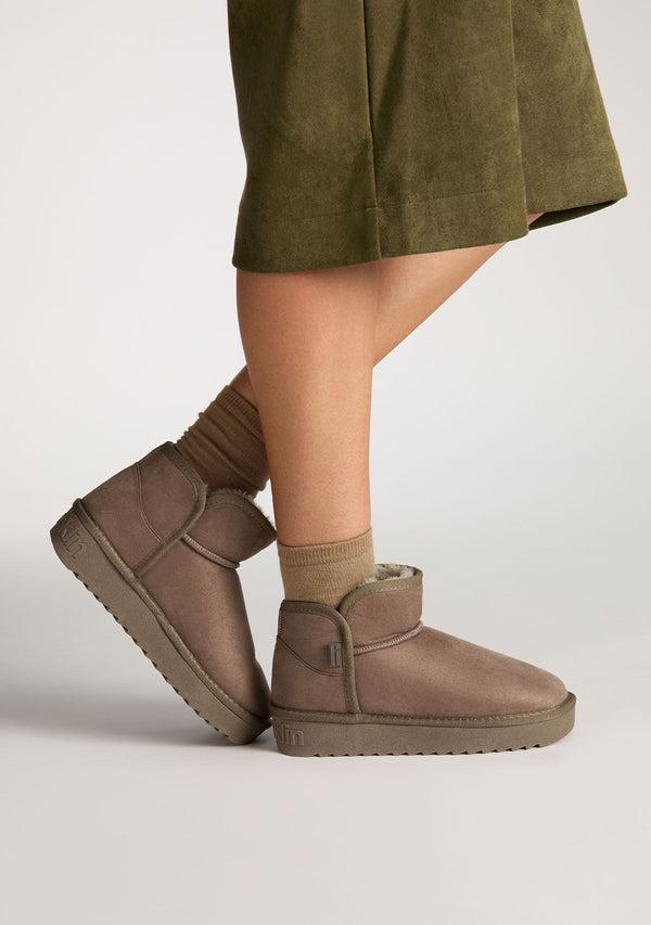 Ženske VODOODBOJNE šunjalice F983 - D.FRANKLIN LOW BASIC WATER REPELLENT TAUPE - TAMNO BEŽ