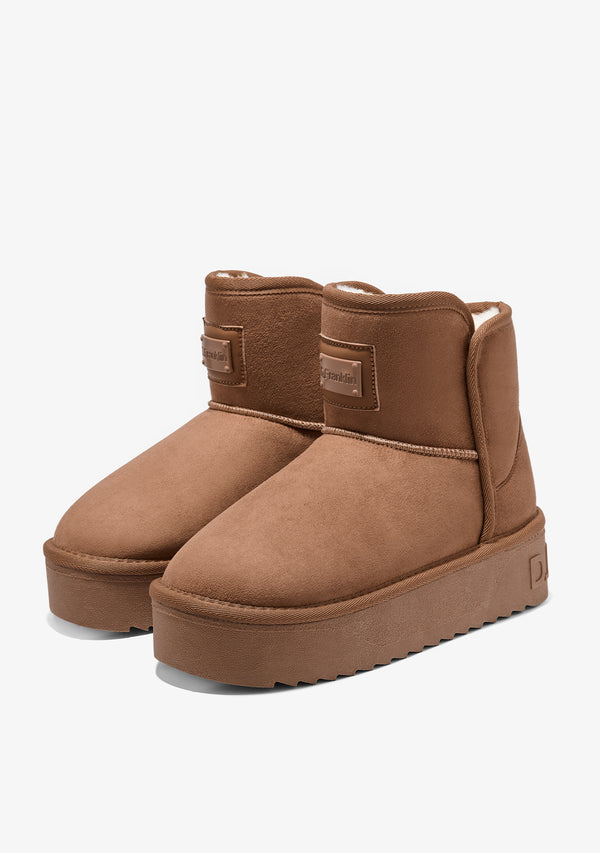 Ženske čizme D.Franklin Nordic V2 Basic Low Camel G634 - KAMEL