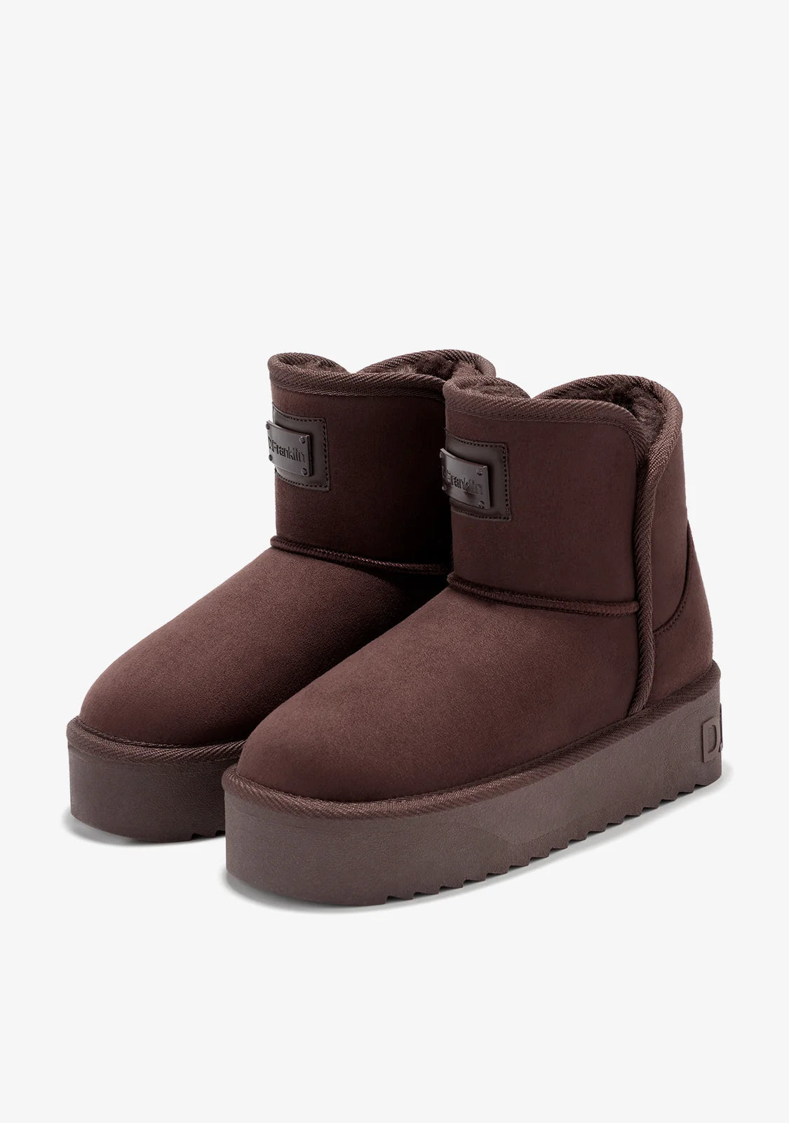 Ženske čizme D.Franklin Nordic V.2 Basic Low Chocolate G634 - SMEĐA