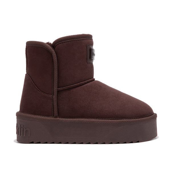 Ženske čizme D.Franklin Nordic V.2 Basic Low Chocolate G634 - SMEĐA