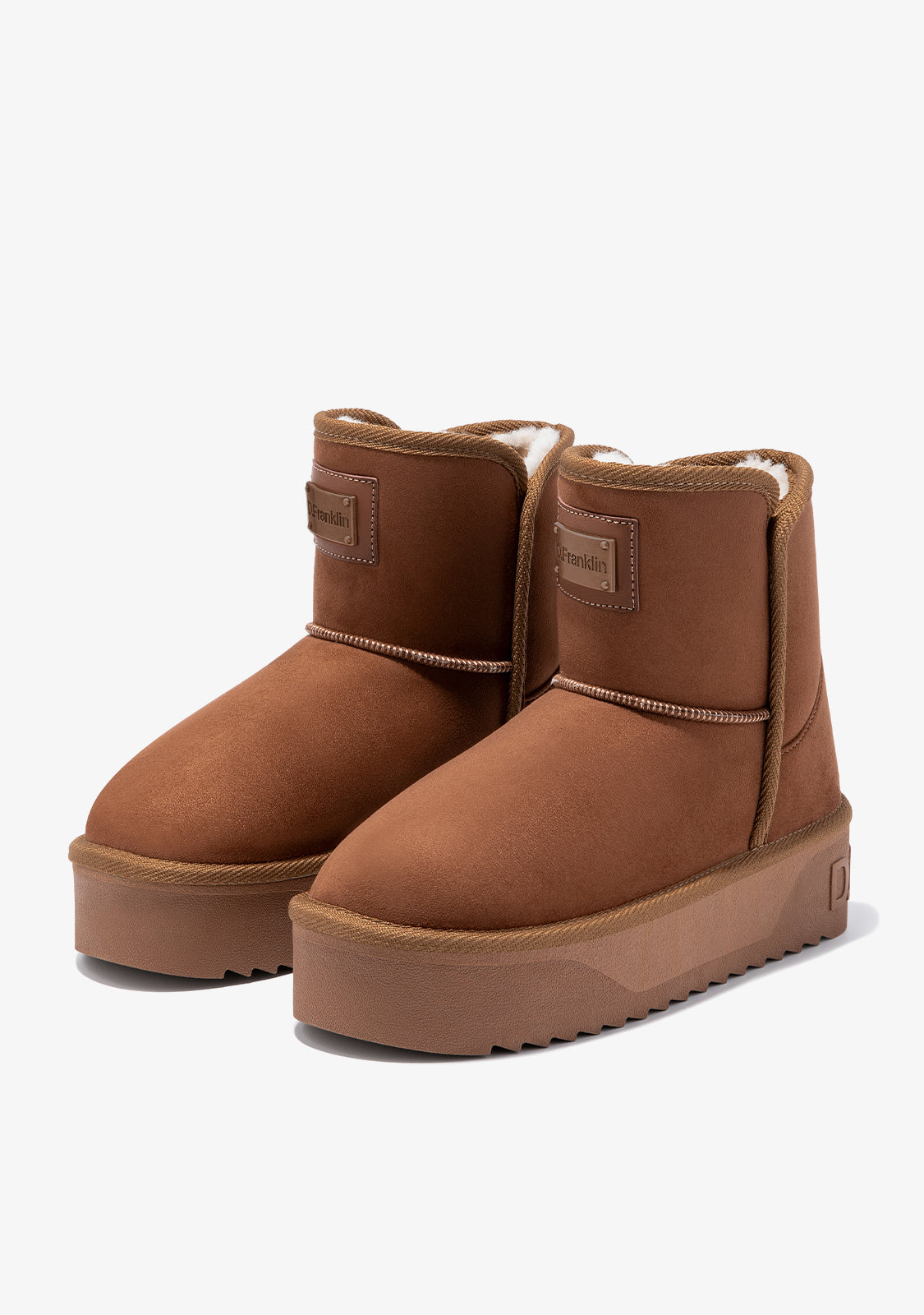 Ženske čizme D.Franklin Nordic V.2 Basic Low Tan G634 - SVETLO SMEĐA