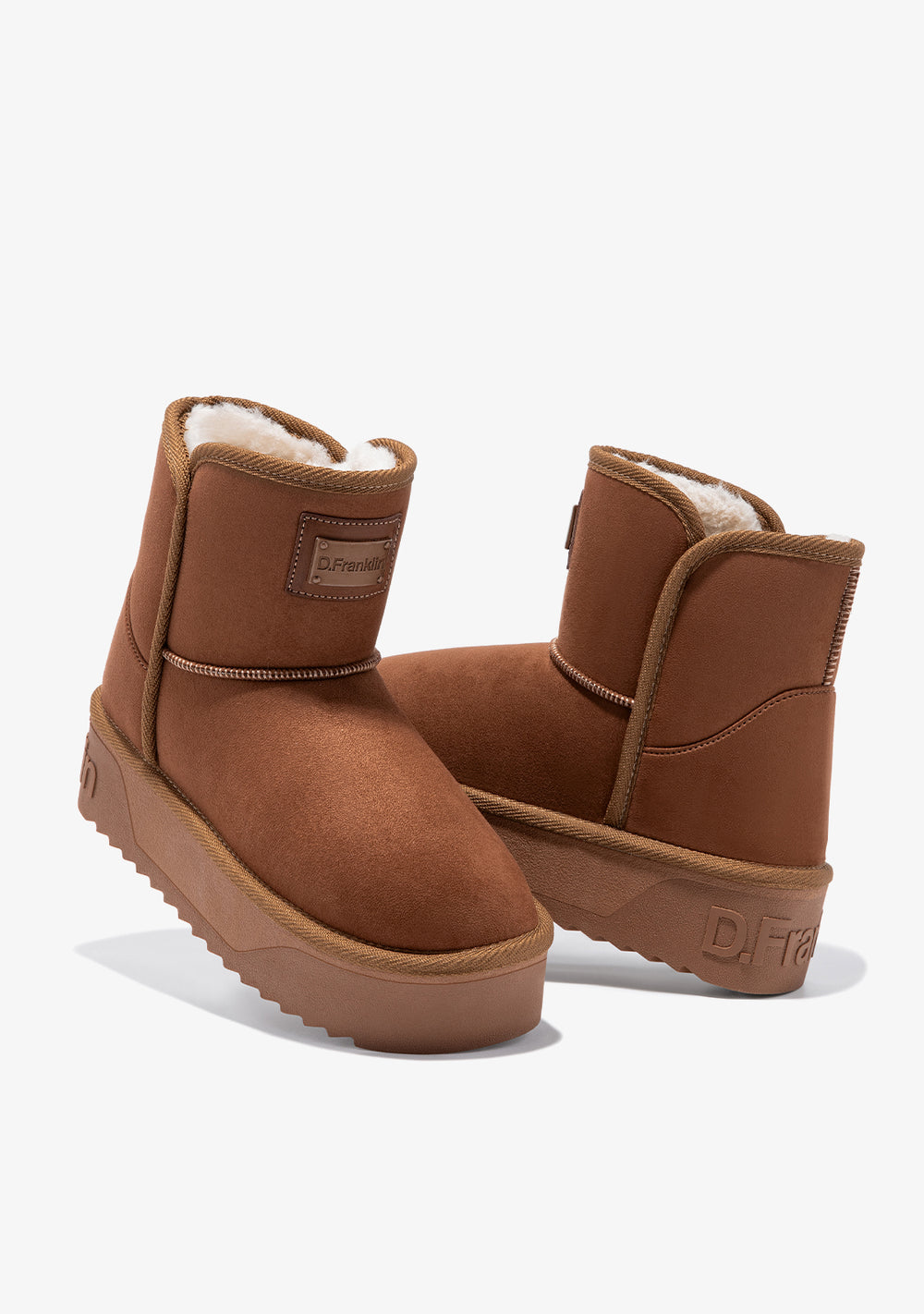 Ženske čizme D.Franklin Nordic V.2 Basic Low Tan G634 - SVETLO SMEĐA