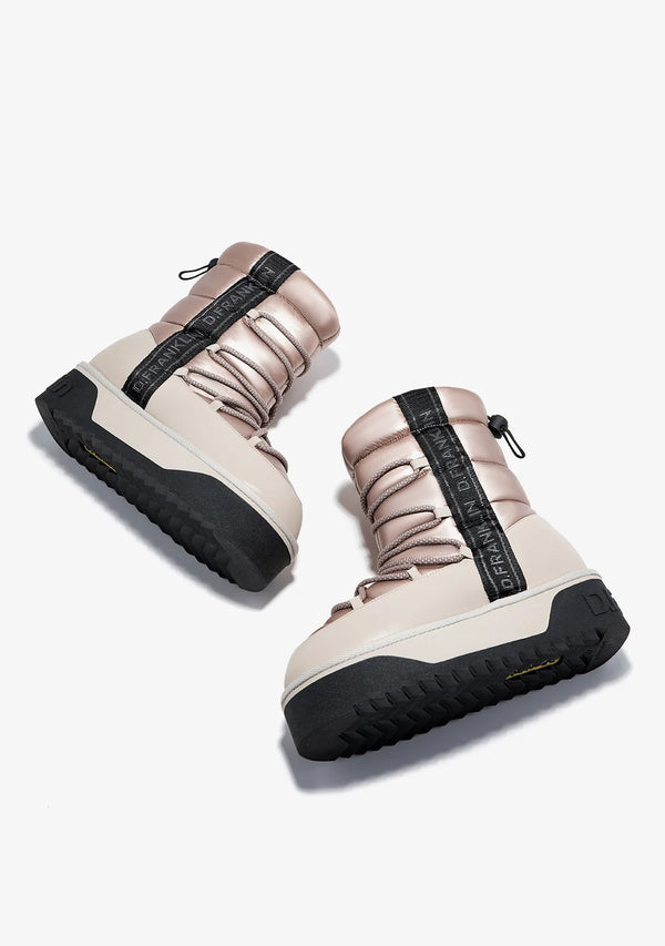 Ženske čizme za sneg F985 - D. FRANKLIN NORDIC BOMB V.2 BEIGE - BEŽ