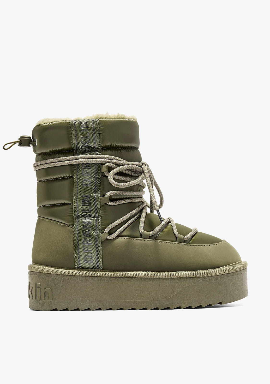 Ženske čizme D.Franklin Nordic V2 Bomb Full Khaki G709 - MASLINASTA