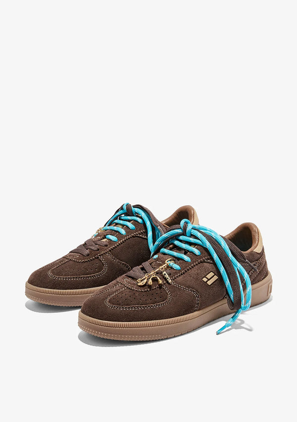 Ženske patike D.Franklin Rebel Lab Suede Brown G641 - SMEĐA