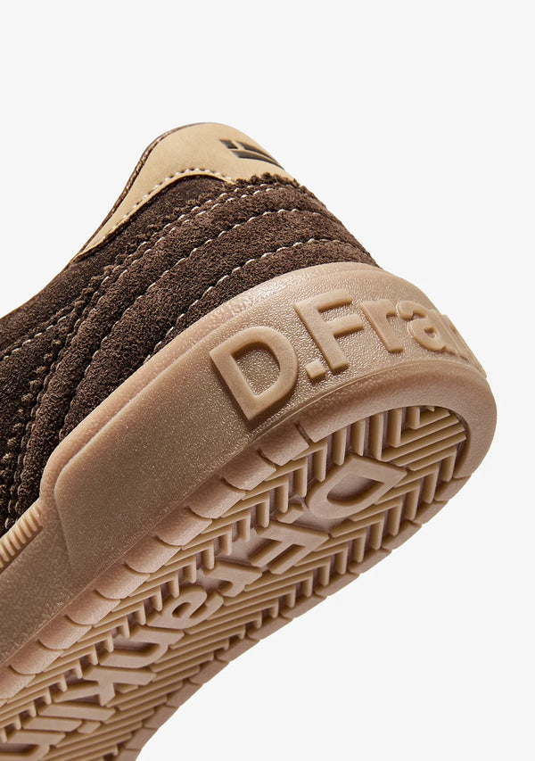 Ženske patike D.Franklin Rebel Lab Suede Brown G641 - SMEĐA