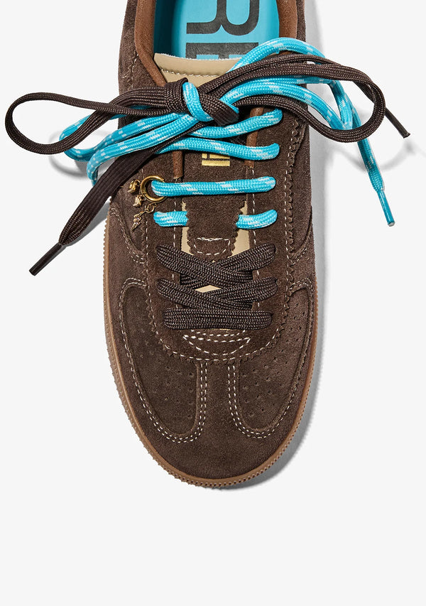 Ženske patike D.Franklin Rebel Lab Suede Brown G641 - SMEĐA