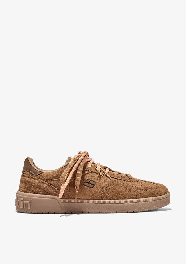 Ženske patike D.Franklin Rebel Lab Suede Camel G641 - KAMEL