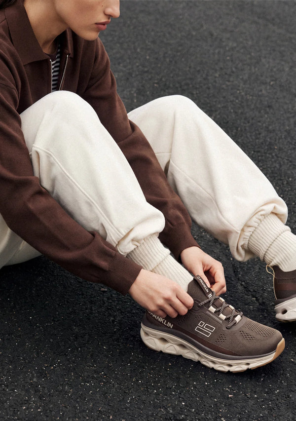 Ženske patike D.Franklin Aero Mesh Choco / Off G643 - SMEĐA