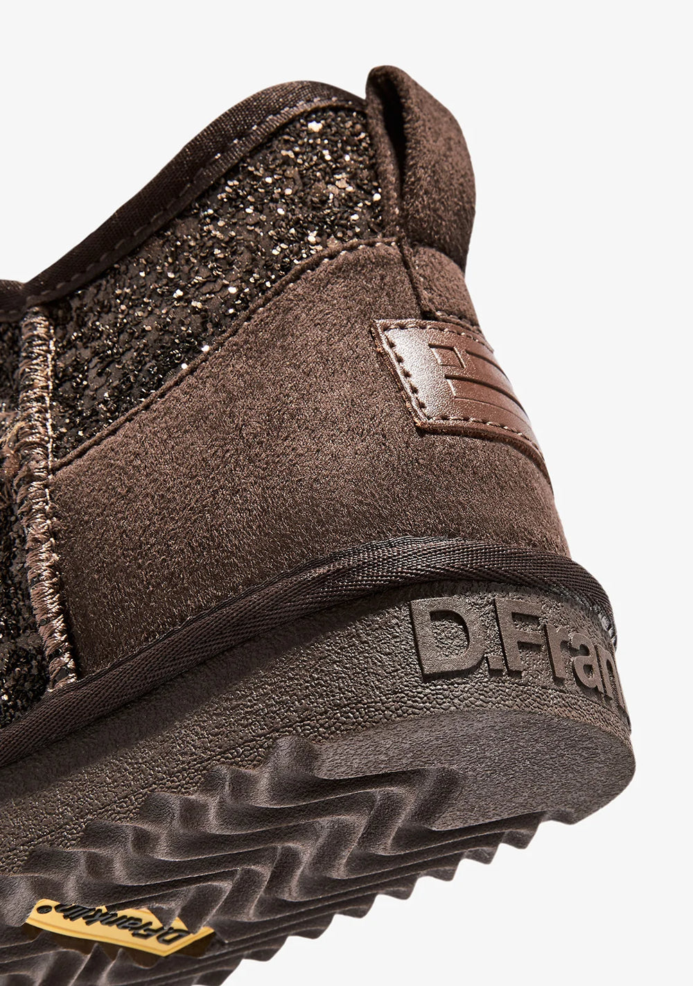 Gležnjače D.Franklin Nordic Lite Ww Glitter Choco G706 - SMEĐA
