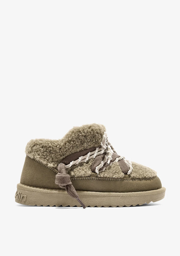 Gležnjače D.Franklin Nordic Lite Sherpa Khaki G708 - MASLINASTA