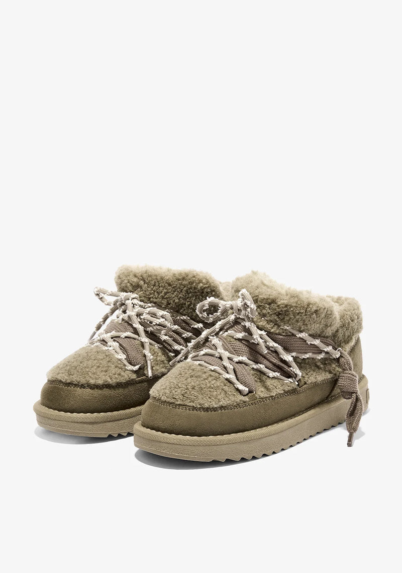 D.Franklin Nordic Lite Sherpa Khaki G708 Gležnjače - MASLINASTA