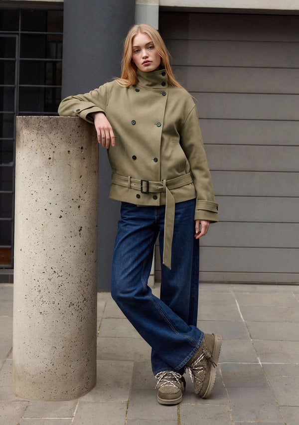 Gležnjače D.Franklin Nordic Lite Sherpa Khaki G708 - MASLINASTA
