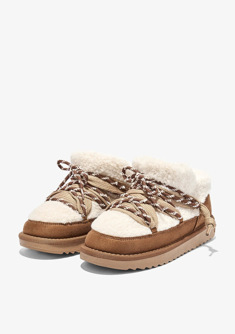 D.Franklin Nordic Lite Sherpa Tan G708 Gležnjače - BEŽ - SMEĐA