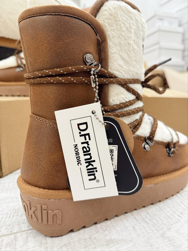 Ženske polučizme F987 - D.FRANKLIN NORDIC TRK FUR CAMEL - KAMEL