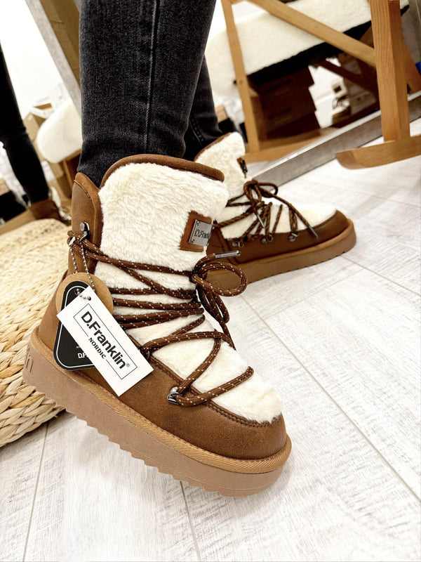 Ženske polučizme F987 - D.FRANKLIN NORDIC TRK FUR CAMEL - KAMEL