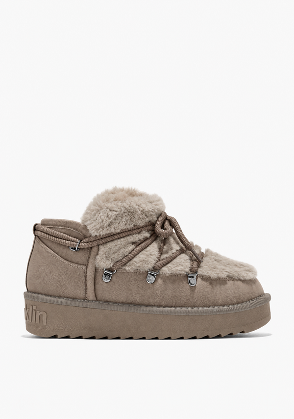 Gležnjače D.Franklin Nordic Trk Fur Low Taupe G637 - TAUPE