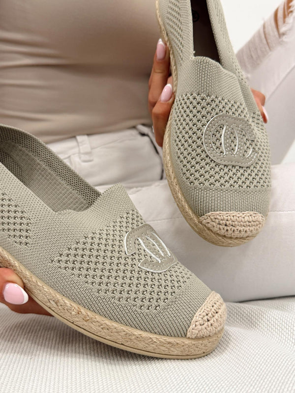 Ženske cipele - espadrile G322 - ZELENA
