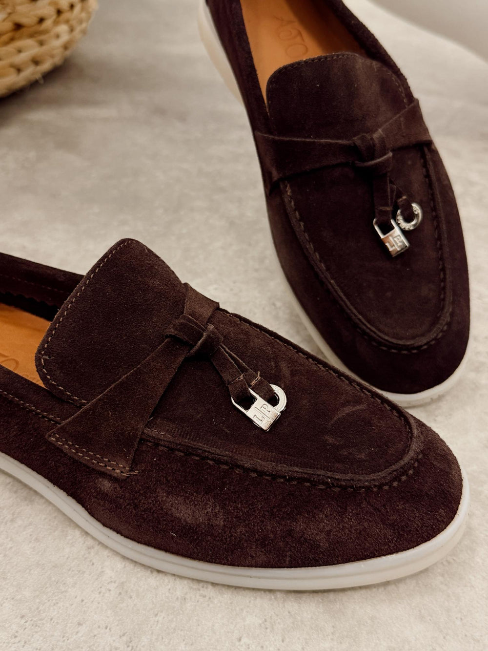 Kožne cipele - mokasine G459 - ATO SHOES - SMEĐA