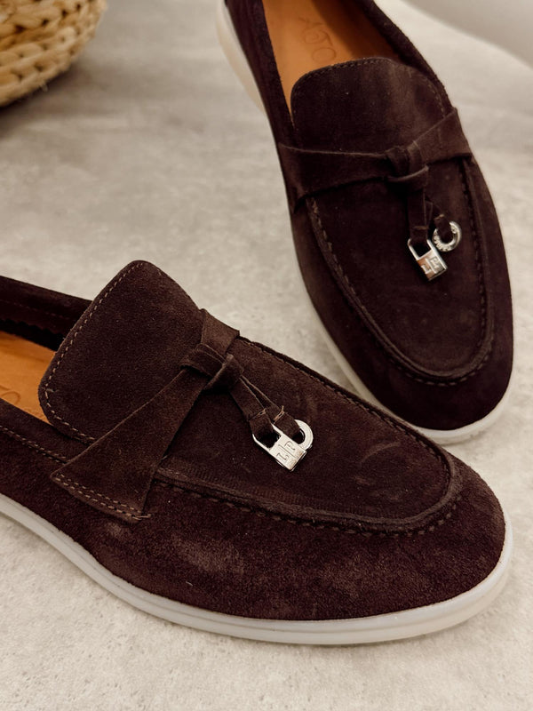 Kožne cipele - mokasine G459 - ATO SHOES - SMEĐA