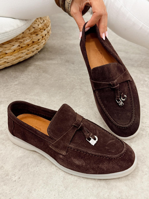 Kožne cipele - mokasine G459 - ATO SHOES - SMEĐA