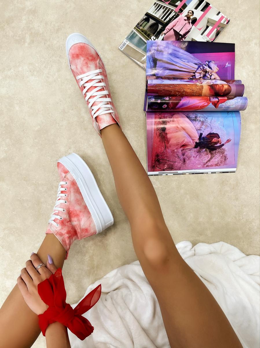 DUBOKE PATIKE SA VISOKIM ĐONOM - ROZE