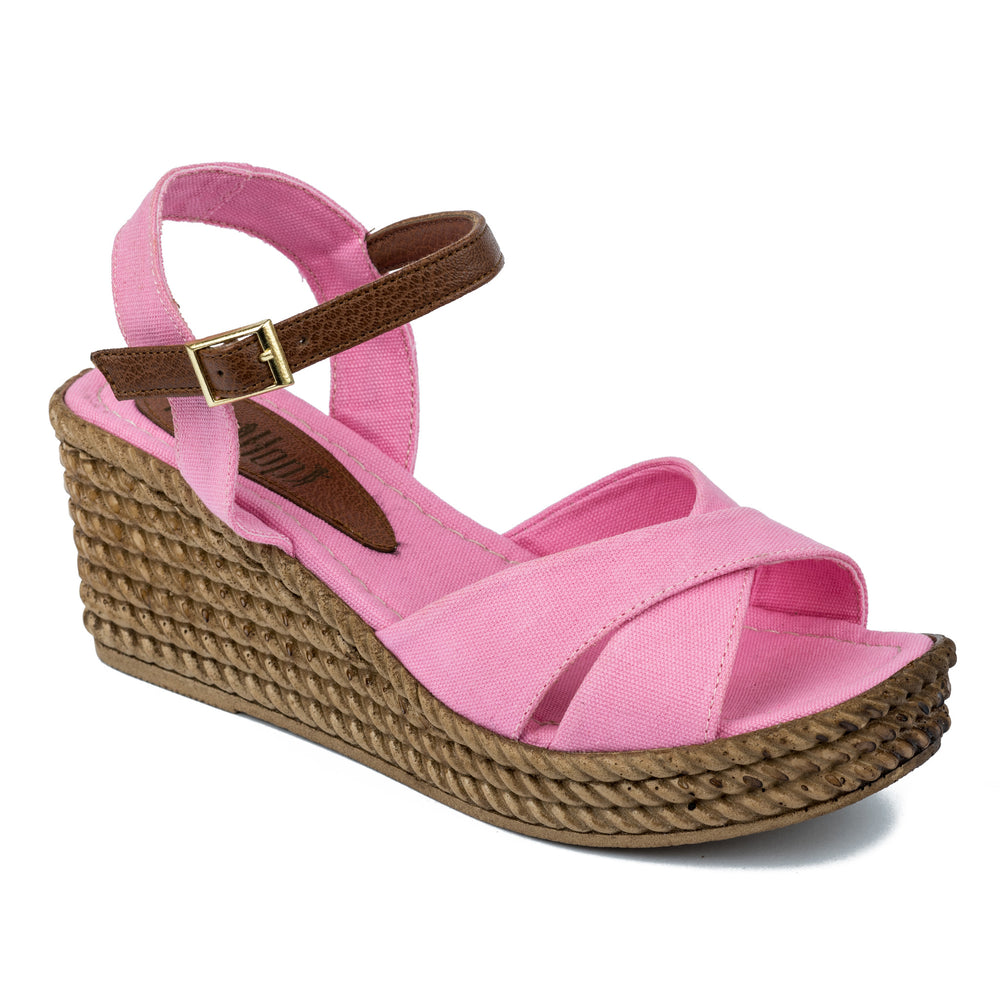 CIK CAK SANDALE NA PUNU PETU - ROZE