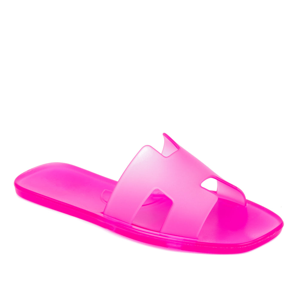 RAVNE PROVIDNE PAPUČE - PINK