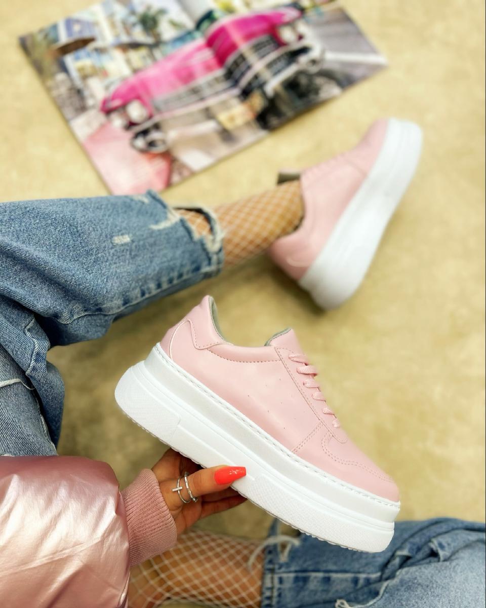 PATIKE SA VISOKIM ĐONOM - ROZE